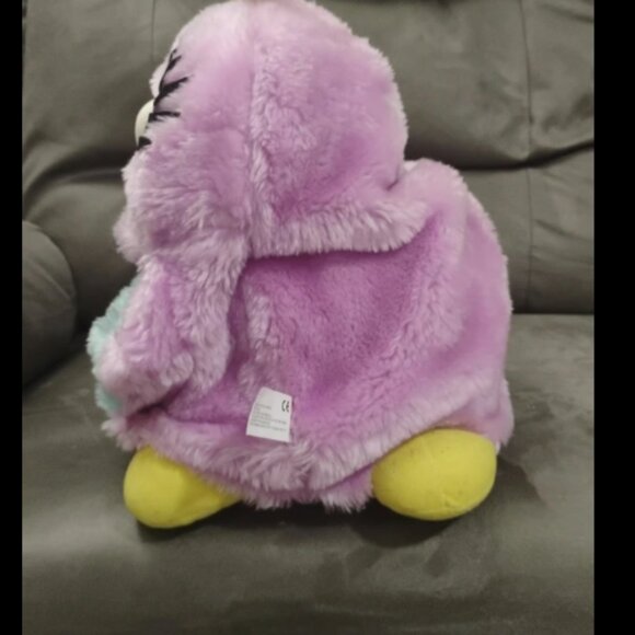 Vintage 1999 Wuv Luv Purple Plush Interactive Talking With Baby Trend Masters - Picture 8 of 11